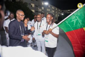 Lire la suite à propos de l’article Benoît Dato Galvanise les athlètes avant les 13èmes Jeux Africains à Accra