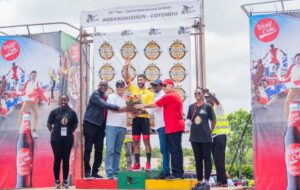 Lire la suite à propos de l’article Cyclisme – Tour Cycliste International du Bénin : Le Marocain Achraf Ed-Doghmy, tout sur le tout