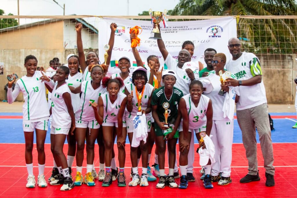 You are currently viewing Le Nigeria triomphe à la Coupe des Nations de Volleyball 2024 à Parakou