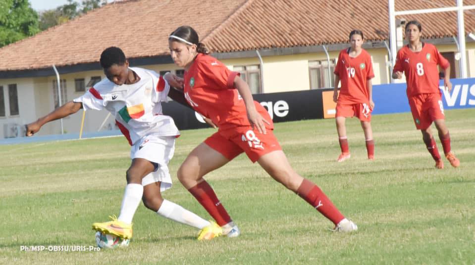 You are currently viewing Jeux Scolaires U15 à Accra : Les Amazones du Bénin tombent avec honneur face au Maroc