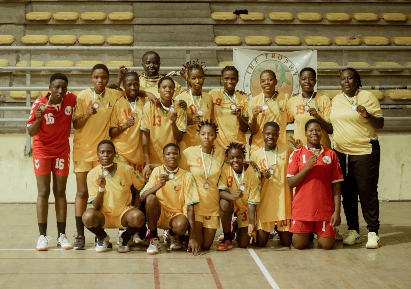 You are currently viewing Handball : Les Amazones U18 du Bénin décrochent le bronze à l’IHF Trophy 2025