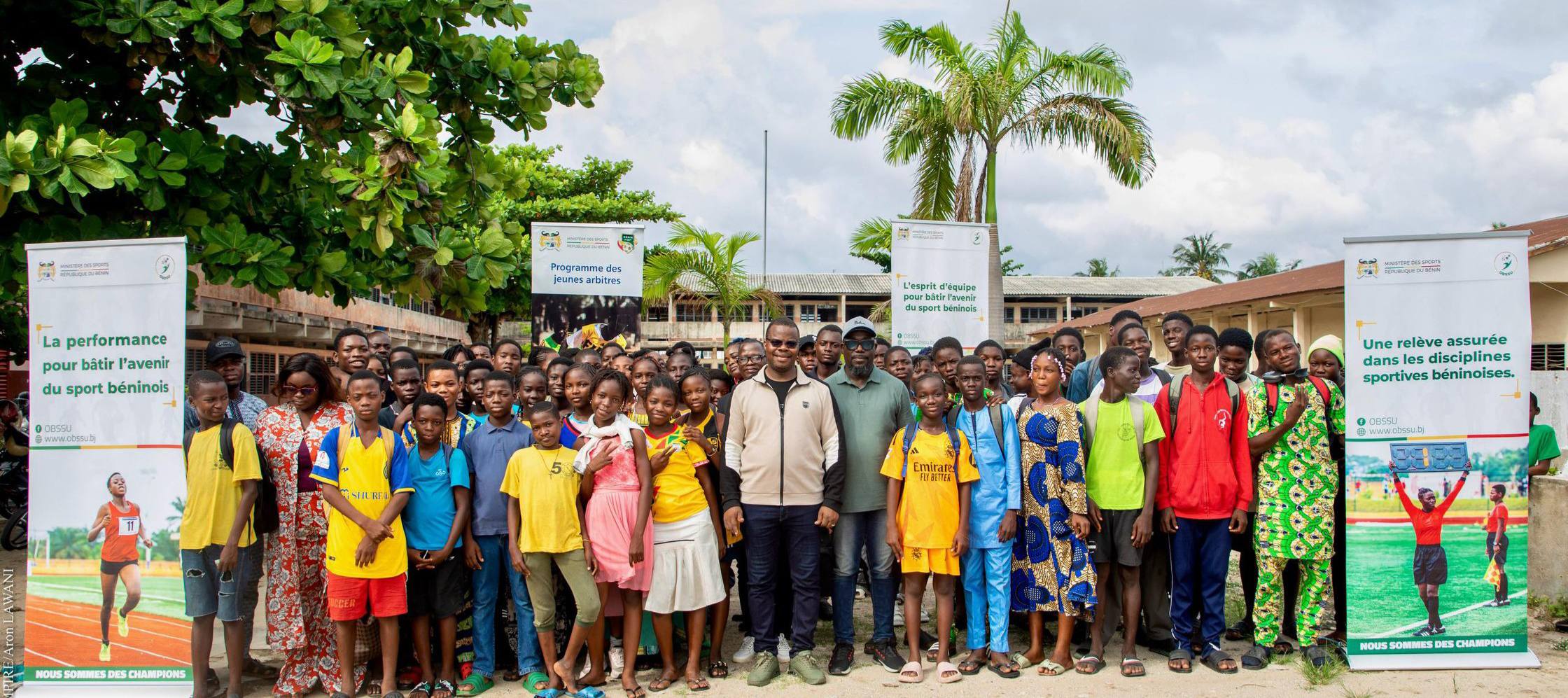 You are currently viewing Jeunes Officiels Bénin 2025 clôture formation métiers du sport OBSSU