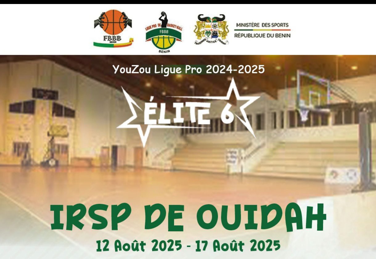 You are currently viewing Youzou Ligue Pro – Ouidah, théâtre de la grande finale du basketball béninois
