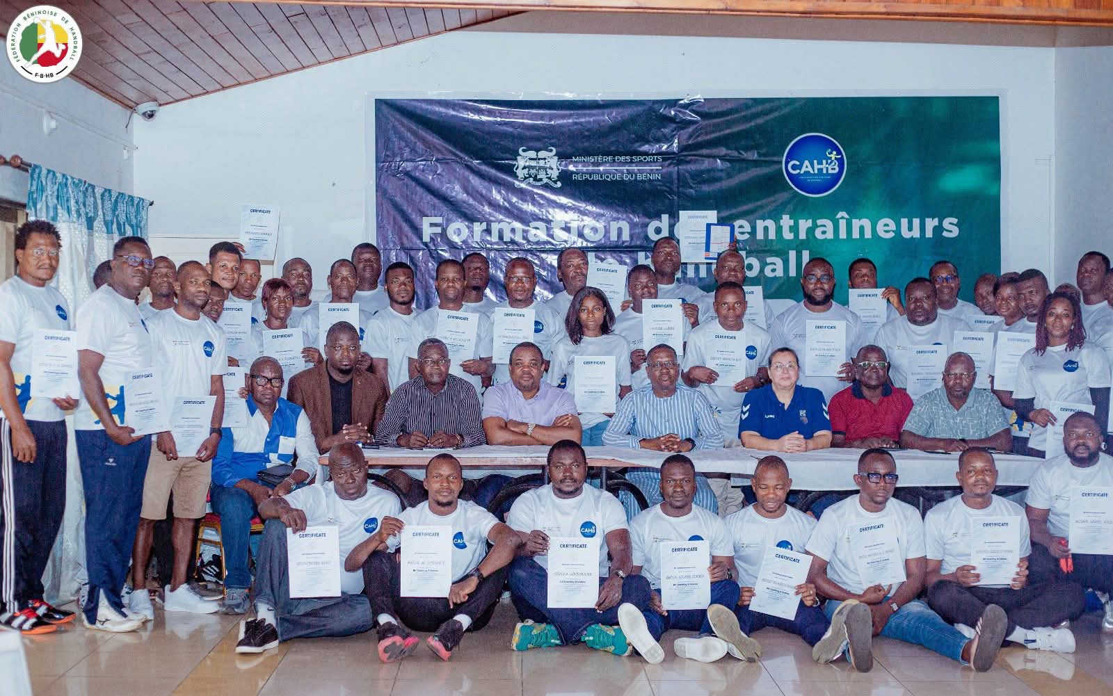 You are currently viewing Handball Bénin : 42 entraîneurs certifiés Licence D/IHF