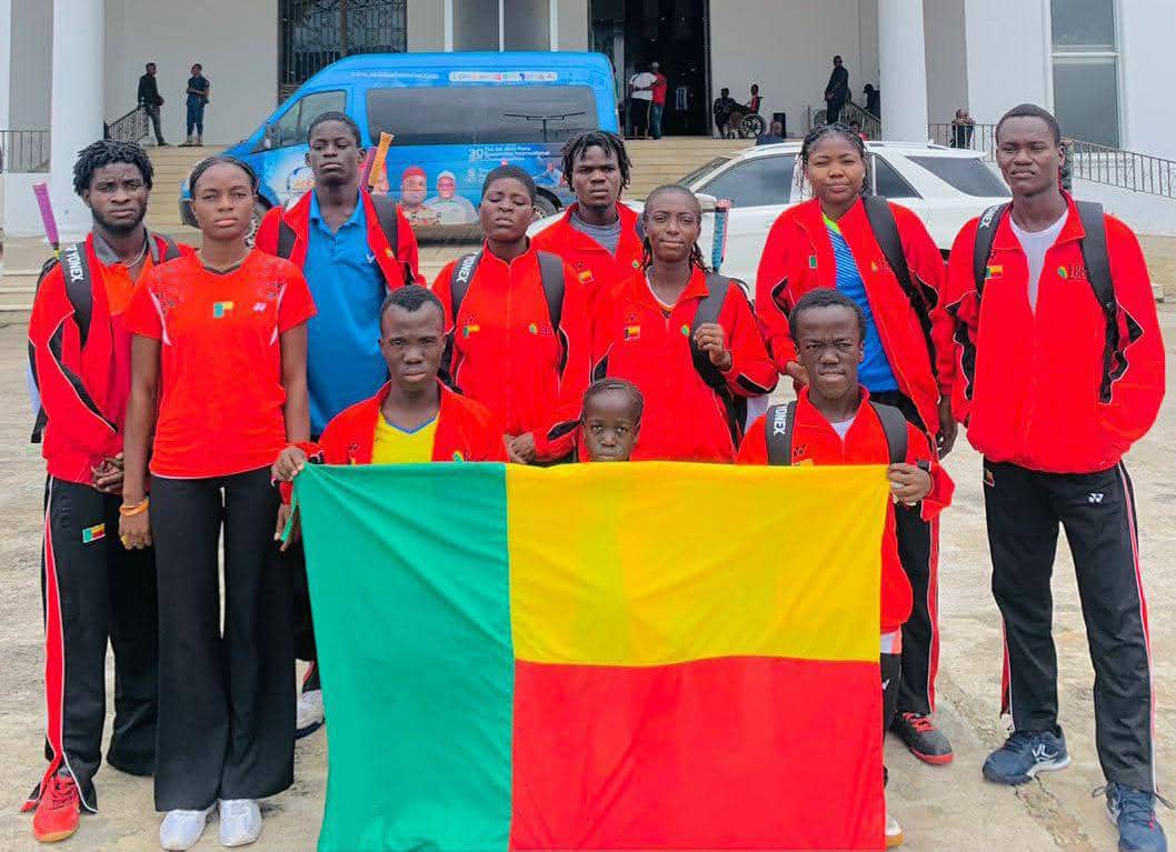 You are currently viewing Le Bénin engagé aux Internationaux et Championnats d’Afrique de parabadminton 2025