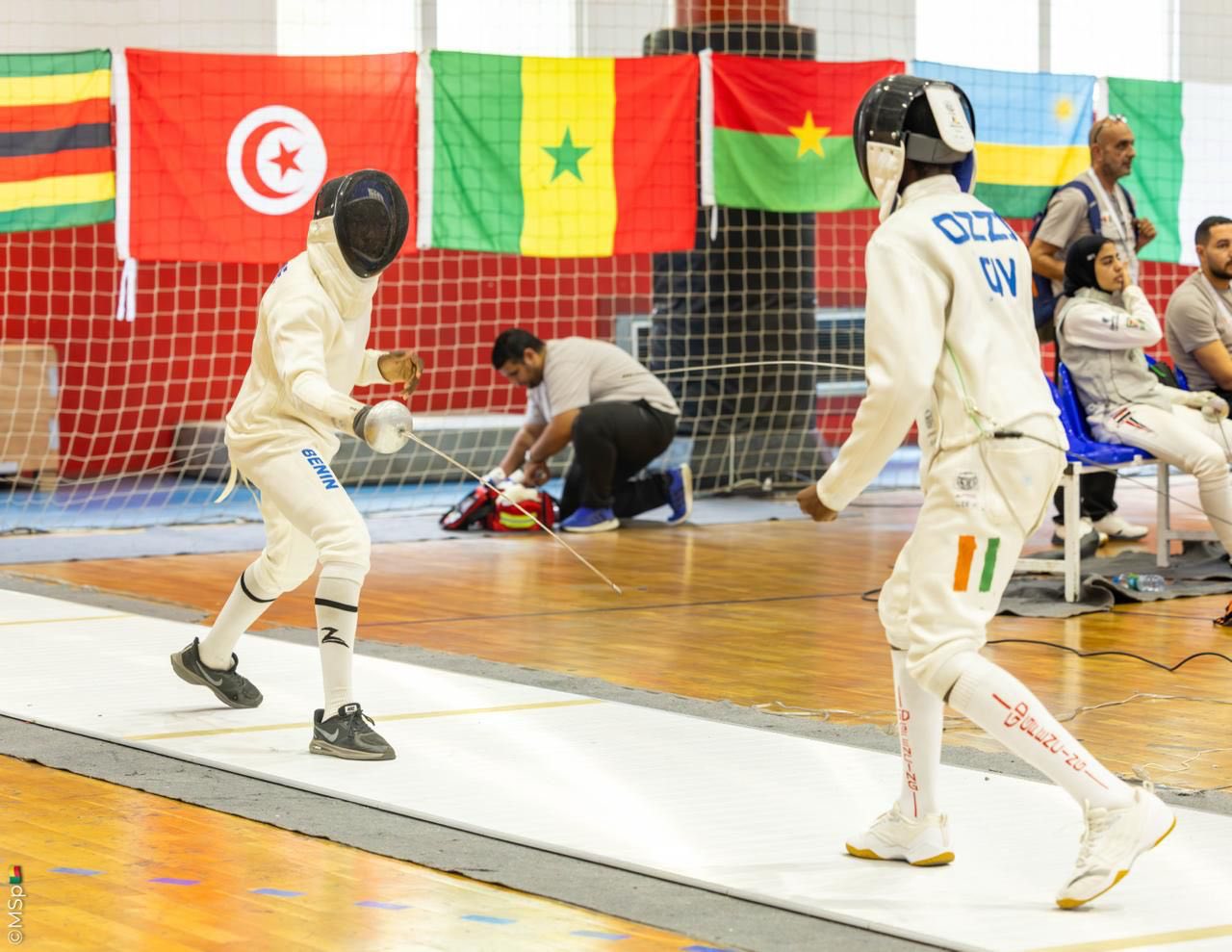 Lire la suite à propos de l’article Jeux Africains de la Jeunesse : l’épée béninoise frôle le podium à Luanda