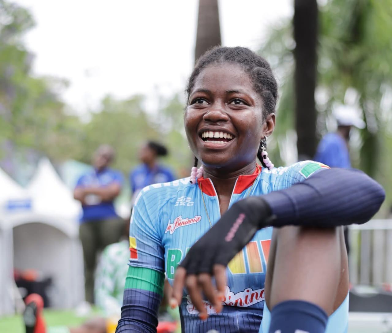 You are currently viewing Cyclisme : Georgette Vignonfodo veut écrire une nouvelle page du cyclisme béninois