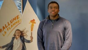 Nathan Tchibozo, athlète béninois qualifié pour les Jeux Olympiques d’hiver de Milano-Cortina 2026