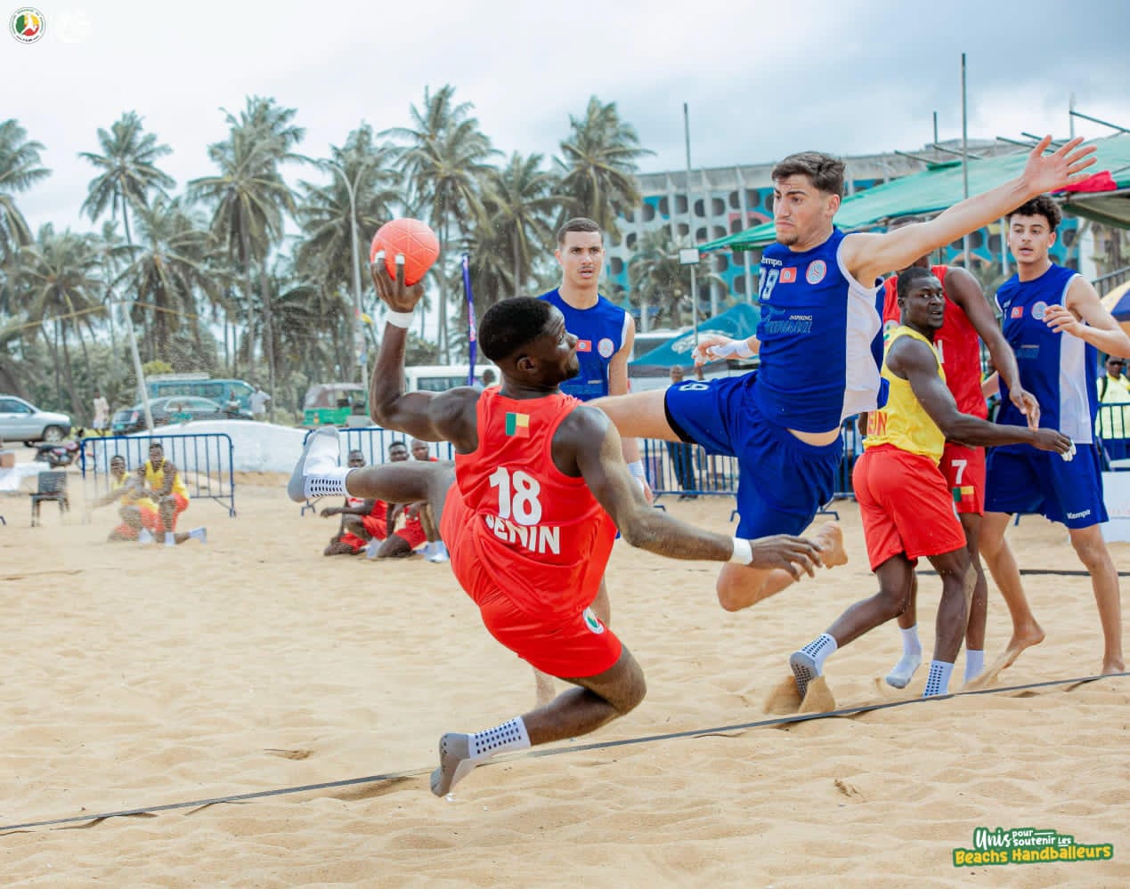You are currently viewing CAN Beach handball: le Bénin débute par une défaite face à la Tunisie