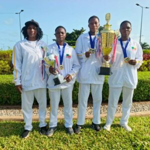 Tournoi REDT Bissau 2026: Moisson de 5 médailles dont 4 en Or pour les Amazones
