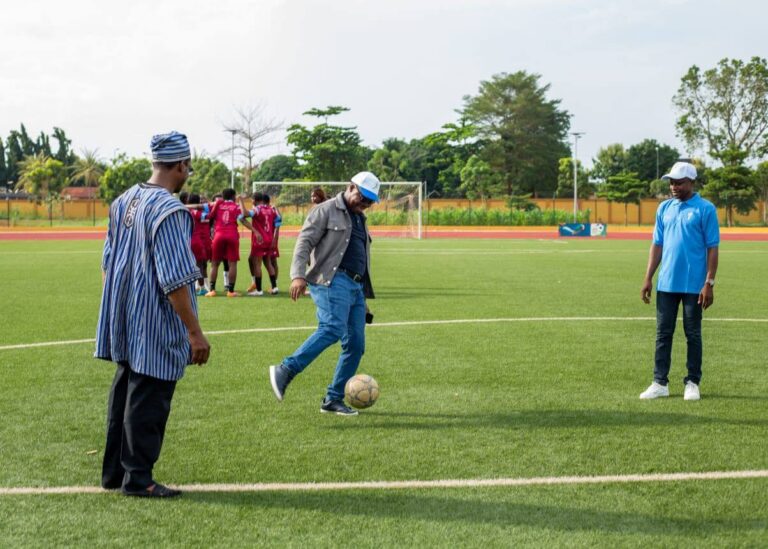 Cérémonie de lancement de la phase zonale des JUB 2026 au stade omnisports de Goho à Abomey