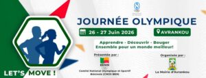Participants à la Journée Olympique 2026 organisée à Avrankou par le CNOS BEN
