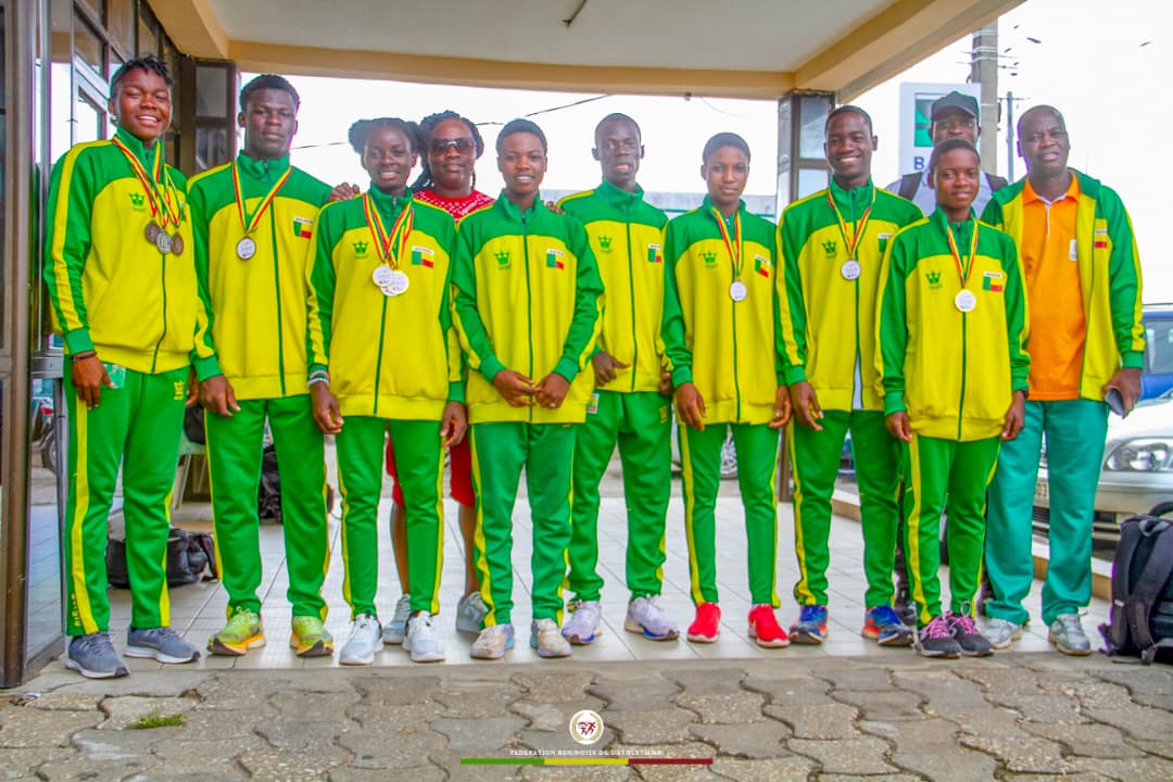You are currently viewing Championnats Ouest-Africains U18-U20 : avec 10 médailles, le Bénin confirme l&rsquo;éclosion de sa nouvelle génération