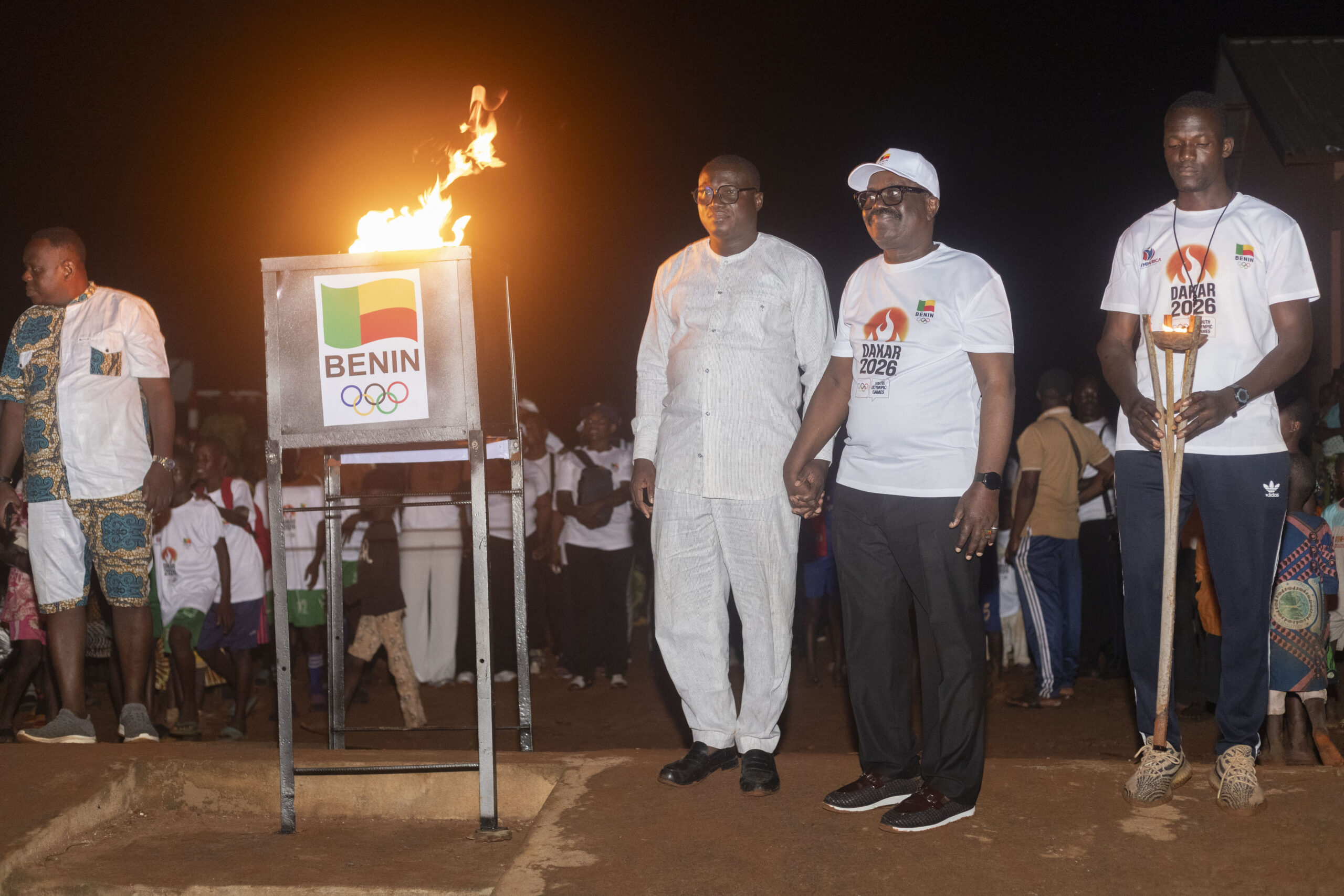 You are currently viewing JOJ Dakar 2026 : le Bénin fait vivre l’esprit de la Flamme à Bantè et à Dangbo
