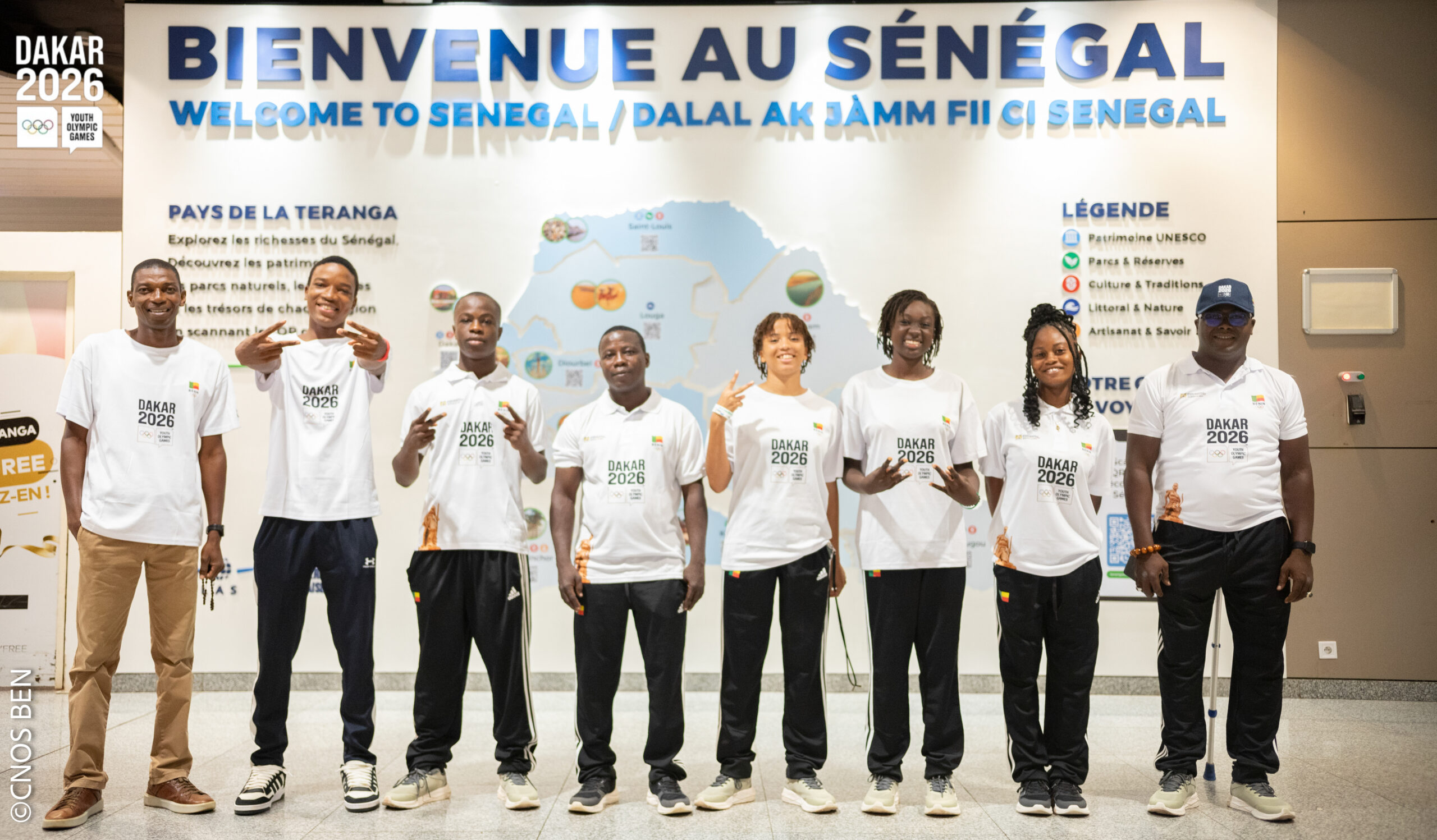Vous consultez actuellement JOJ Dakar 2026 : Cinq athlètes béninois déjà présents dans la capitale sénégalaise