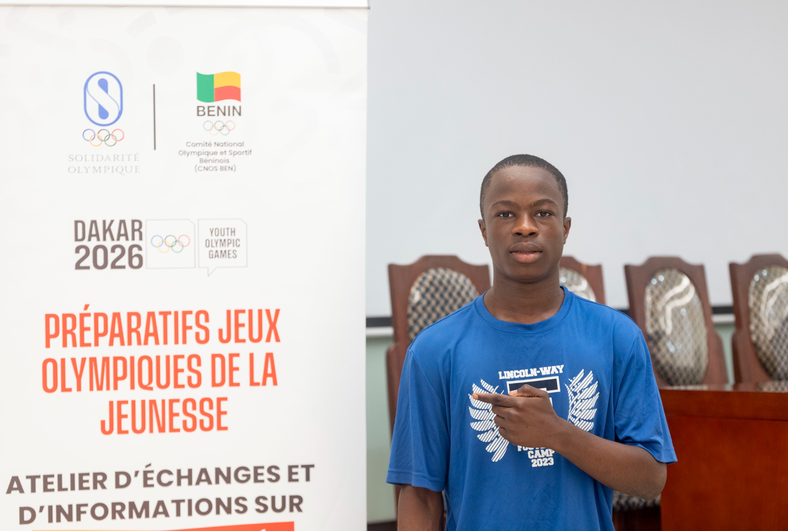 Vous consultez actuellement Tennis – JOJ Dakar 2026 : Adbouraman Ganiou veut défendre les couleurs du Bénin avec intégrité