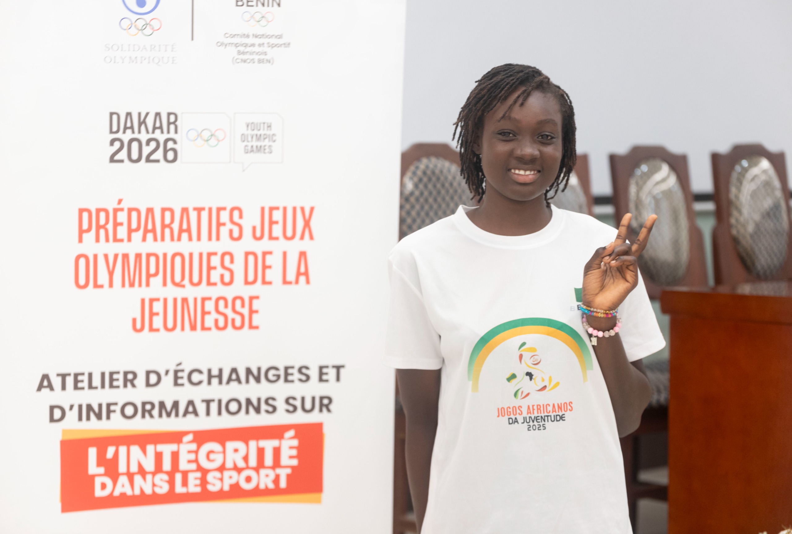 Vous consultez actuellement Natation – JOJ Dakar 2026 : AGBDJOGBE Vignon Étoile, le rêve de sept ans d’une jeune nageuse béninoise